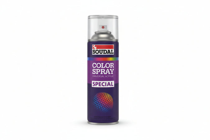 Fondo Aggrappante Primer Color Spray Special Per Plastica- - Ml.400 (160352) - 6 Pezzi Soudal