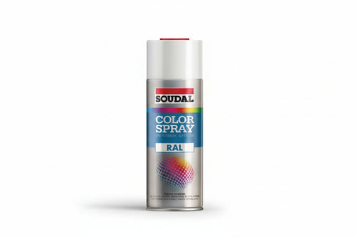 Color Spray Smalto Acrilico Spray- - Ml.400 - Vede Muschio Ral 6005 (155523) - 6 Pezzi Soudal