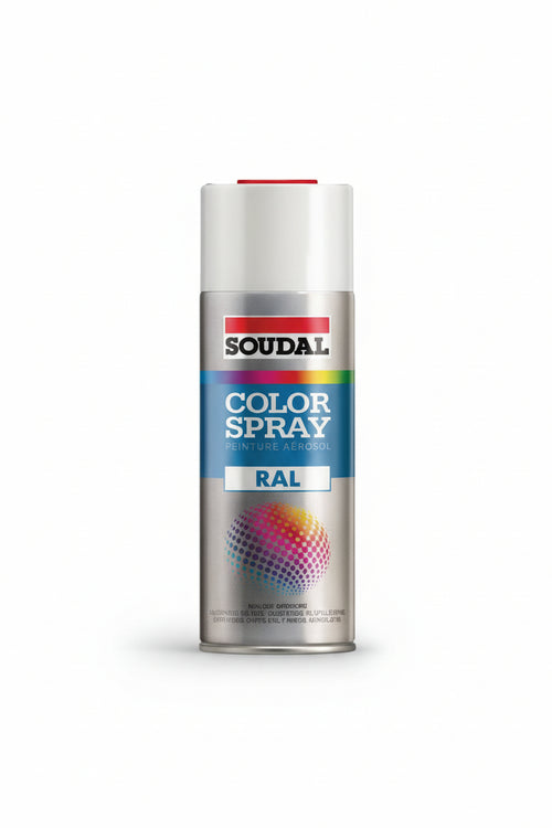 Color Spray Smalto Acrilico Spray- - Ml.400 - Blu Cielo Ral 5015 (155534) - 6 Pezzi Soudal