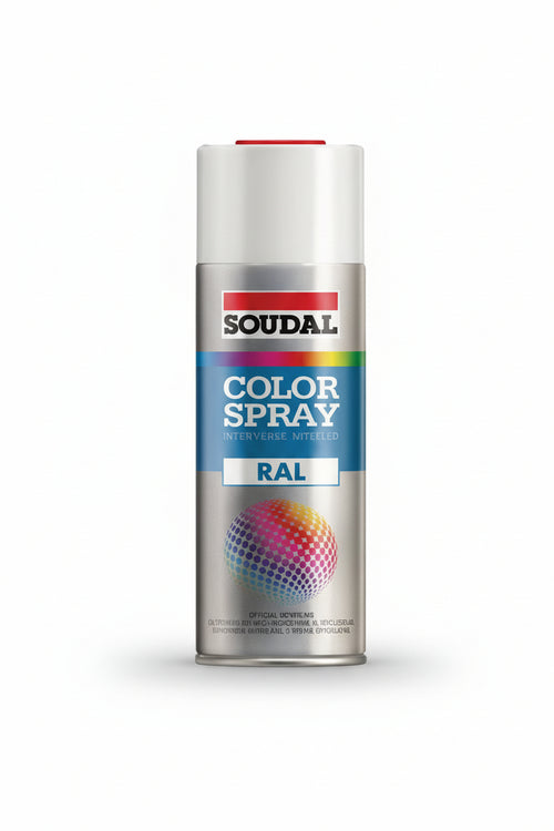 Color Spray Smalto Acrilico Spray- - Ml.400 - Rosso Ral 3001 (160316) - 6 Pezzi Soudal
