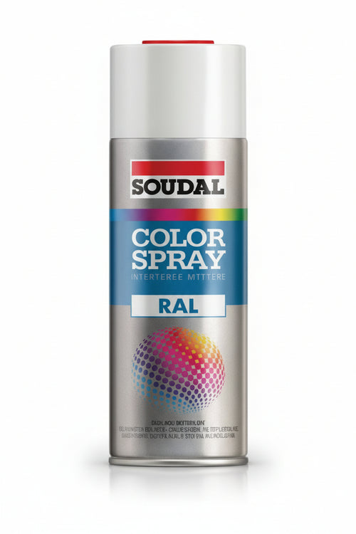 Color Spray Smalto Acrilico Spray- - Ml.400 - Lilla Blu Ral 4005 (160325) - 6 Pezzi Soudal