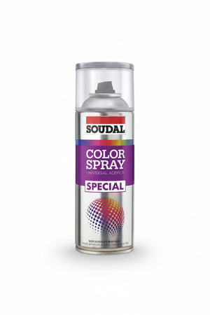 Color Spray Special Alluminio Per Ruote Smalto Acrilico Spray- - Ml.400 - Alluminio Per Ruote (160336) - 6 Pezzi Soudal