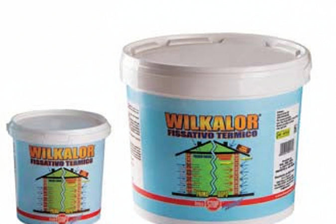 Wilkalor Fissativo Termico Con Microsfere Di Vetro- - Lt.1 In Barattolo - 12 Pezzi Dixi