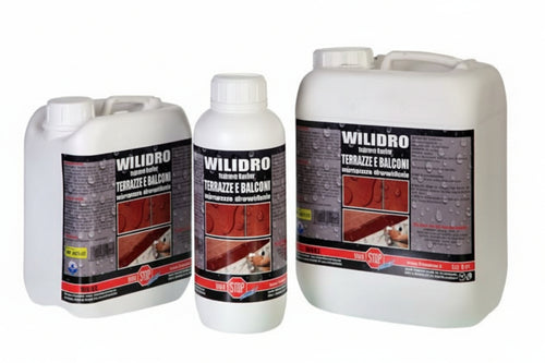 Wilidro Impregnante Protettivo Idrorepellente Per Terrazze E Balconi Lt.1 In Flacone Dixi