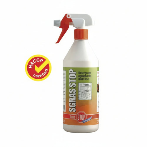 Sgrass Stop Detergente Sgrassante- - Ml.750 In Flacone Spray - 12 Pezzi Dixi