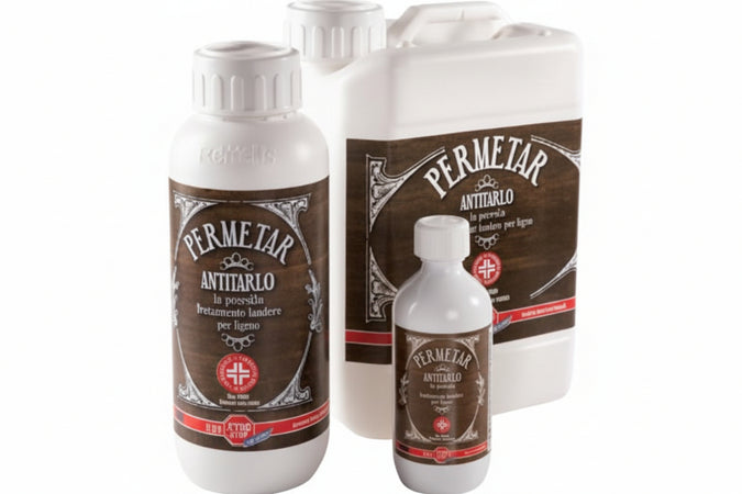 Permetar Antitarlo Inodore- - Lt.1 In Flacone - 2 Pezzi Dixi