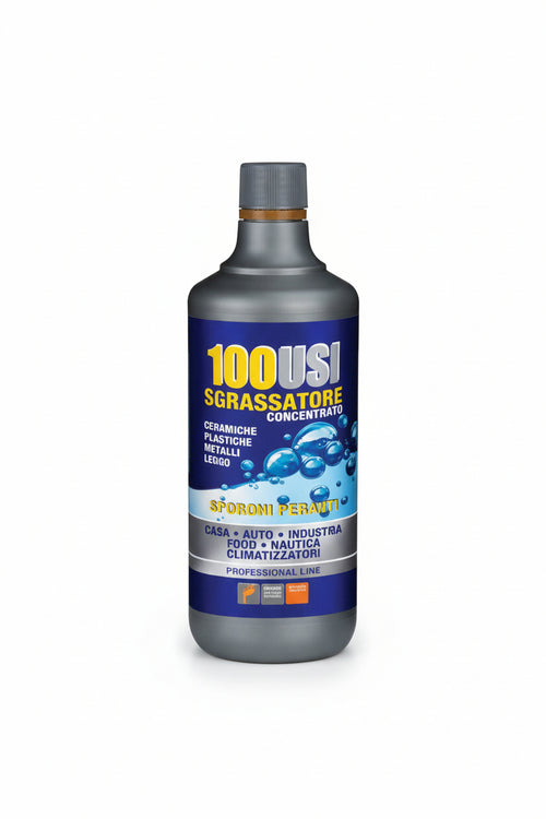Sgrassatore 100 Usi Concentrato- - Lt.1 - 12 Pezzi Faren