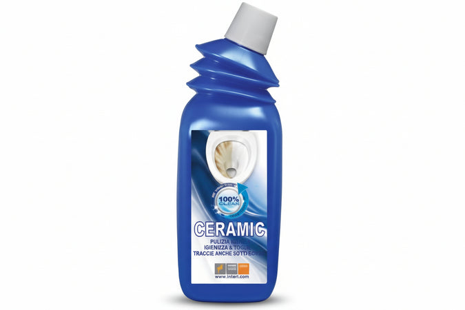 Disincrostante Per Sanitari E Ceramiche Ceramic- - Ml.750 In Flacone Flexi - 12 Pezzi