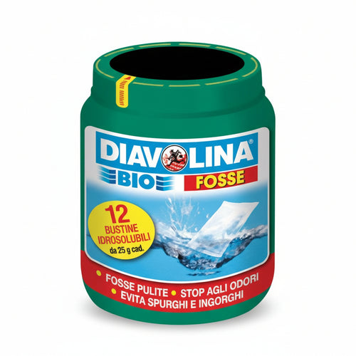 Diavolina Bio Fosse- - 12 Buste Da Gr.25 - 6 Pezzi Diavolina