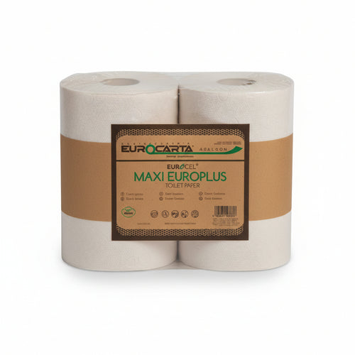 Carta Igienica Jumbo Super Maxi Per Distributore Industriale- - Conf. Da 6 Rotoli - 6 Rotolo