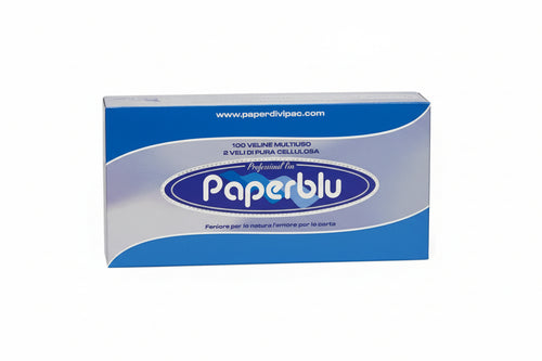 Fazzoletti Tipo Veline In Pura Cellulosa 2 Veli Scatola Pz.100 - 40 Pezzi