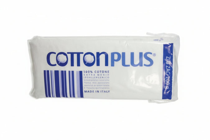 Cotone Idrofilo Cardato- - Gr.100 Per Cosmesi Sanitaria - 6 Pezzi