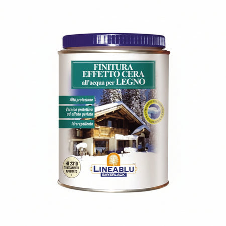 Finitura All'Acqua Effetto Cera Per Legno Hi 2310 Trasparente Ambrato Ml.750 Sayerlack