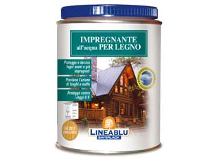 Impregnante All'Acqua Per Legno Hi 2013 Noce Scuro Lt.2,5 Sayerlack