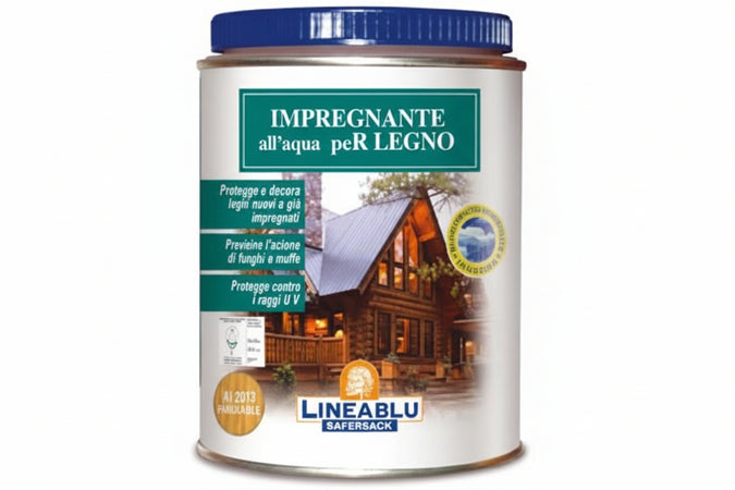 Impregnante All'Acqua Per Legno Hi 2014 Mogano Ml.750 Sayerlack