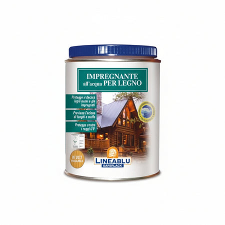 Impregnante All'Acqua Per Legno Hi 2022 Bruno Ml.750 Sayerlack