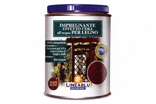 Impregnante All'Acqua Effetto Cera Per Legno Per Esterno Hi 2217 Teak/Larice Ml.750 Sayerlack