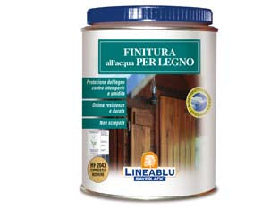 Finitura All'Acqua Per Legno Hf 2046 Trasparente Semilucido Ml.750 Sayerlack