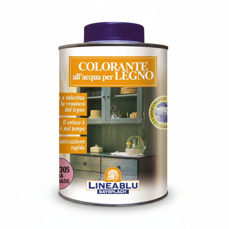 Vernice All'Acqua Per Legno Colorante Hc 3300 Bianco Avorio Ml.500 Sayerlack