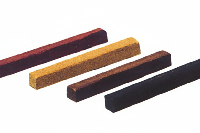 Cera Per Mobili In Barrette- - Noce Medio - 12 Pezzi Cera Novecento