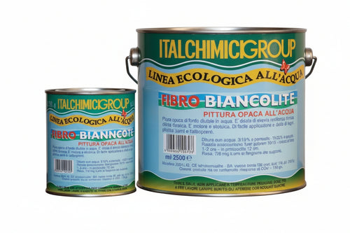 Pittura Di Fondo Opaca All'Acqua Idrobiancolite Ml.2500