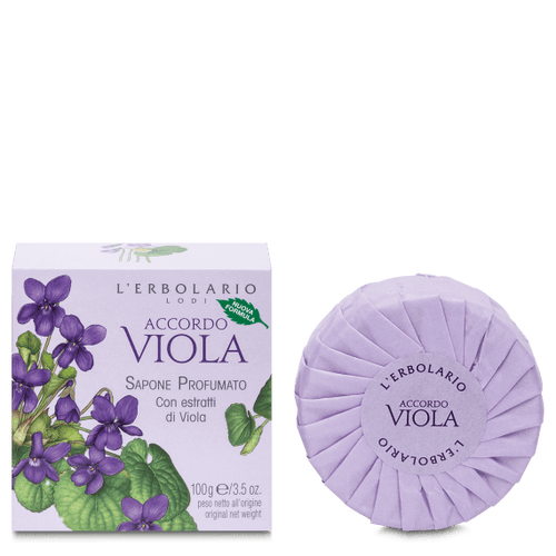 Sapone Profumato Accordo Viola 100g