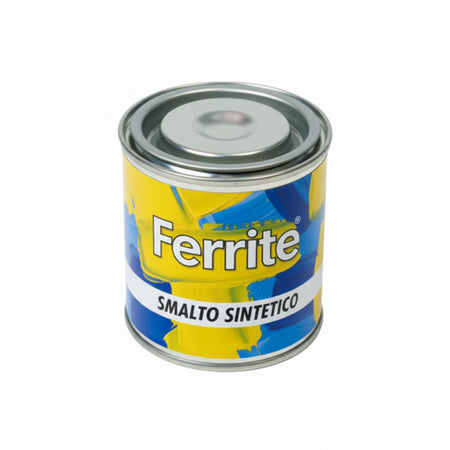 Smalto Sintetico Lucido Ml 125 (Lack 82)- - Ml.125 Verde Muschio Ral 6005 - 6 Pezzi Feudo