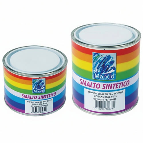 Smalto Sintetico Lucido (Lack 82)- - Ml.375 Avorio Chiaro Ral 1015 - 6 Pezzi Feudo