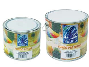 Cementite Fondo Sintetico- - Ml.2500 Bianco - 2 Pezzi Feudo