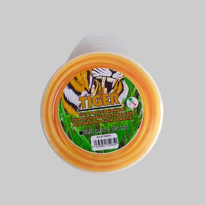 Filo Per Decespugliatore Professionale Quadro 'Tiger' Mm 4,0X15 Mt - Made In Italy