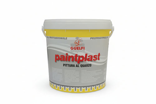 Quarzo Plastico Paintplast Per Interni Ed Esterni Lt.2.5 Bianco Guelfi