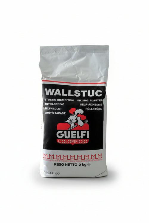 Stucco In Polvere Wallstuc Per Interni- - Kg.1 Bianco - 24 Pezzi Guelfi