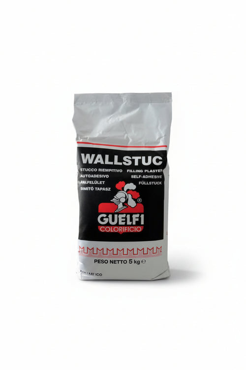 Stucco In Polvere Wallstuc Per Interni- - Kg.5 Bianco - 5 Pezzi Guelfi