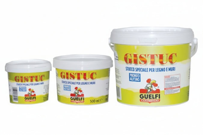 Stucco In Pasta Gistuc In Barattolo Kg.5 (Lt.2,5) Guelfi