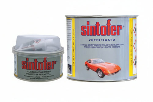 Sintofer Stucco Per Metallo Vetrificato In Barattolo Ml.750 Ambrato Tipo Vetrificato Sintolit