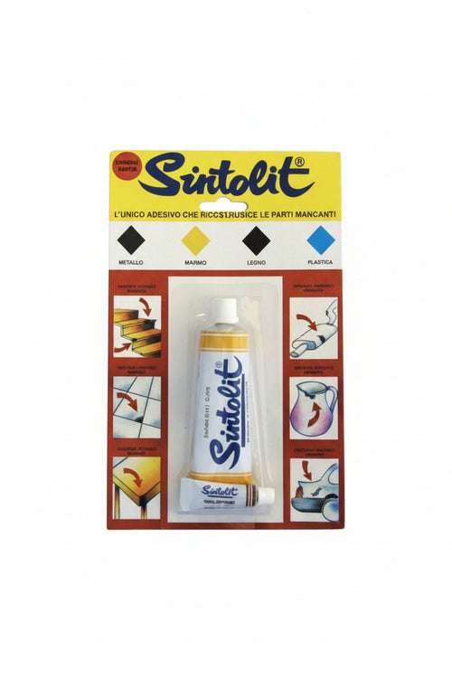 Sintolit Stucco Per Marmo E Ceramica In Tubetto- - Ml.75 - 2 Blister Sintolit