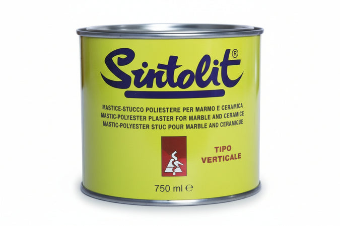 Sintolit Stucco Per Marmo E Ceramica In Barattolo Ml.500 Bianco Tipo Verticale Sintolit