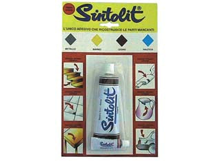 Sintolit Stucco Per Legno In Tubetto Ml.60- - Ml.75 Legno Chiaro - 2 Blister Sintolit