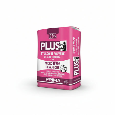 K2 Plus Stucco In Polvere Con Microsfere In Sacco Kg.5 K2