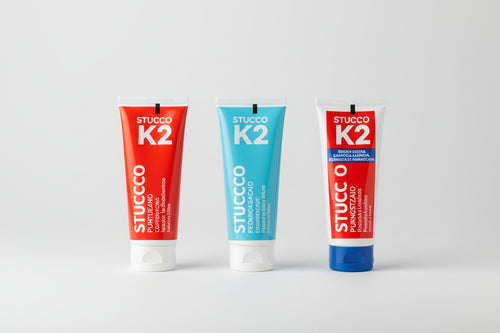 K2 Stucco In Pasta Multiuso Colorato In Tubetto- - Ml.150 - Noce Scuro - 6 Pezzi K2
