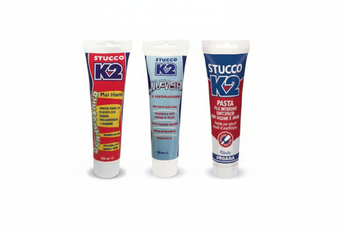K2 Stucco In Pasta Multiuso Colorato In Tubetto- - Ml.150 - Douglas - 6 Pezzi K2