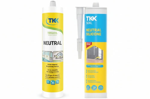 Silicone Neutro Seal Neutral- - Ml.300 Nero - 2 Pezzi Tkk