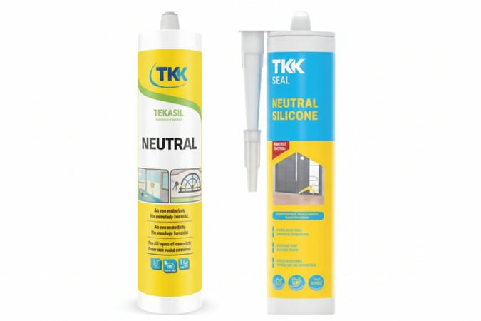 Silicone Neutro Seal Neutral- - Ml.310 Avorio Ral1013 - 2 Pezzi Tkk