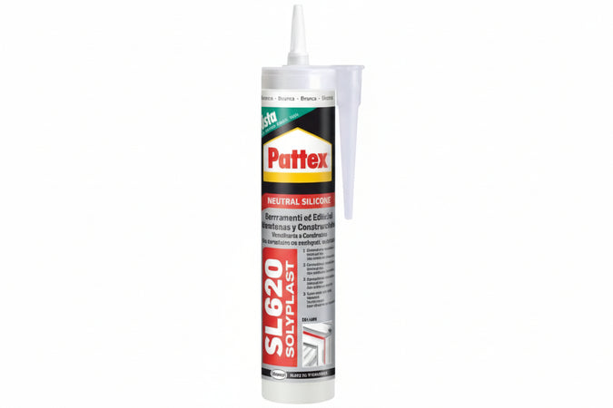 Pattex Silicone Sista Sl 620 Neutro Trasparente- - Ml.300 - 5 Pezzi Henkel