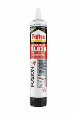 Pattex Silicone Sl 620 Neutro Colorato- - Ml.300 Marrone Ral 8007 - 2 Pezzi Henkel