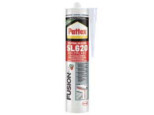 Pattex Silicone Sl 620 Neutro Colorato- - Ml.300 Marrone Rame Ral 8004 - 2 Pezzi Henkel