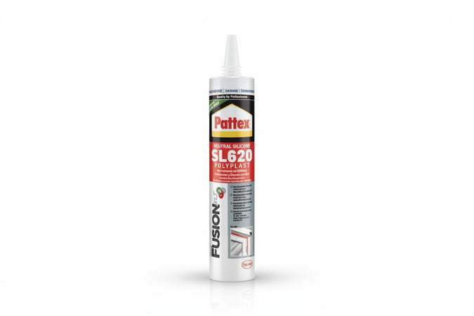 Pattex Silicone Sl 620 Neutro Colorato- - Ml.300 Marrone Rame Ral 8004 - 2 Pezzi Henkel