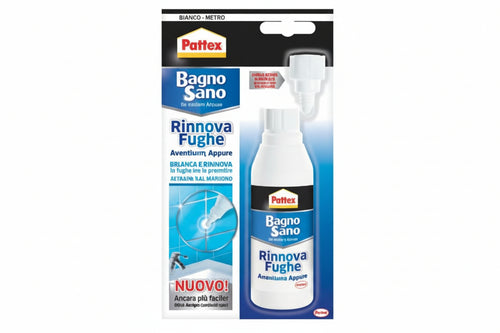 Rinnova Fughe Bagnosano Bianco- - Ml.125 - 2 Pezzi Henkel