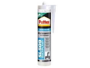 Pattex Silicone Sista Sl 509 Alte Temperature Colorato- - Ml.300 Nero - 2 Pezzi Henkel