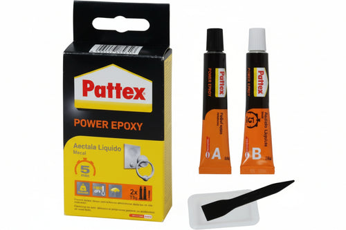 Acciaio Rapido Bicomponente Pattex- - Ml.22 - 6 Blister Henkel